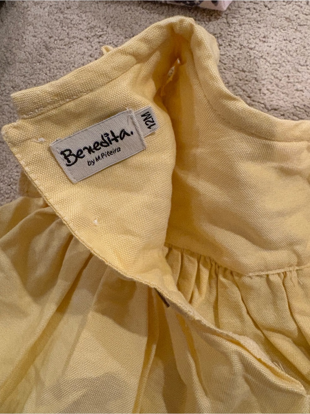 Yellow Girls' Formal Dress